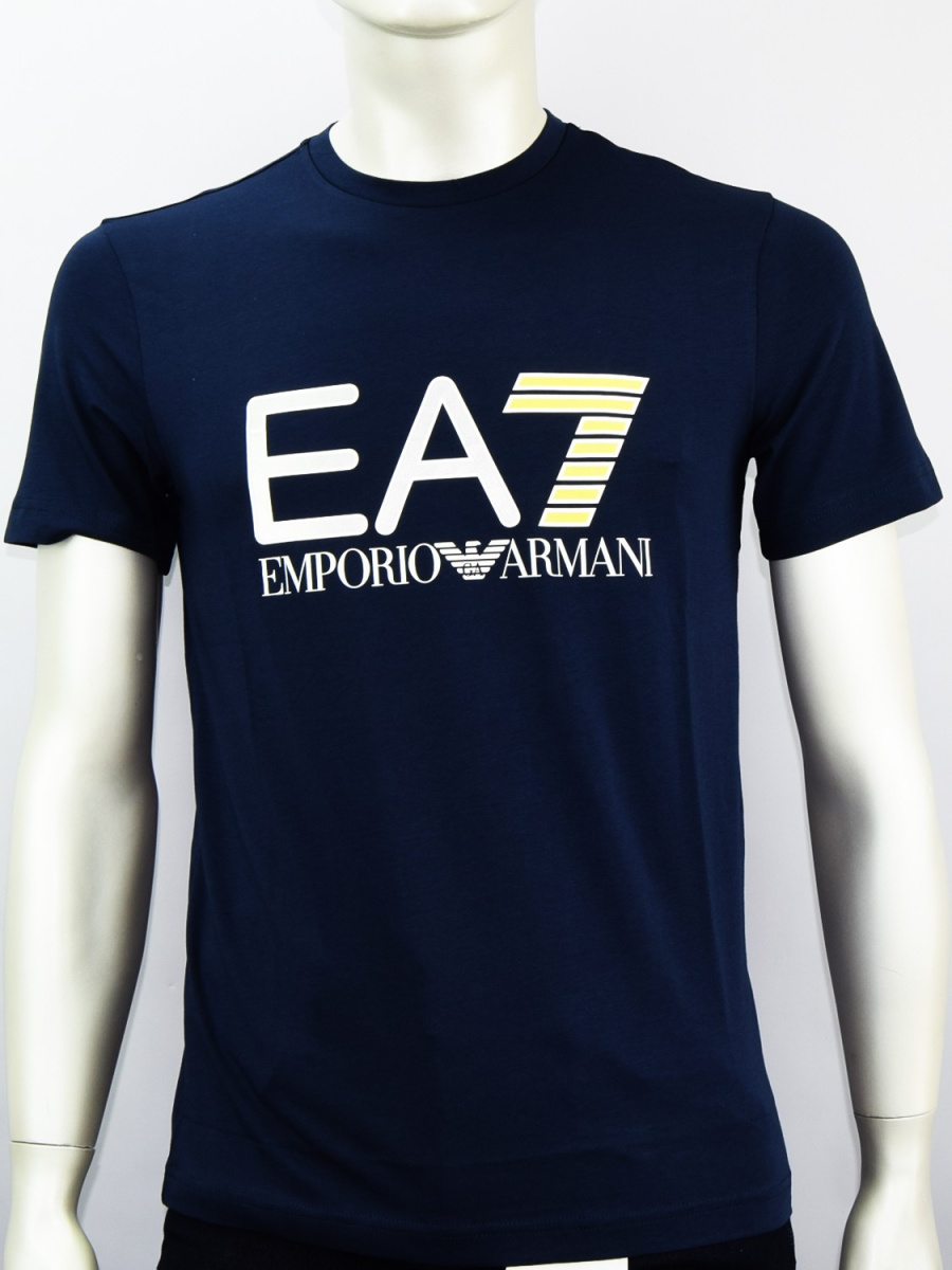 Armani EA7 - T-shirt Uomo blu navy 3HPT05 PJ03Z