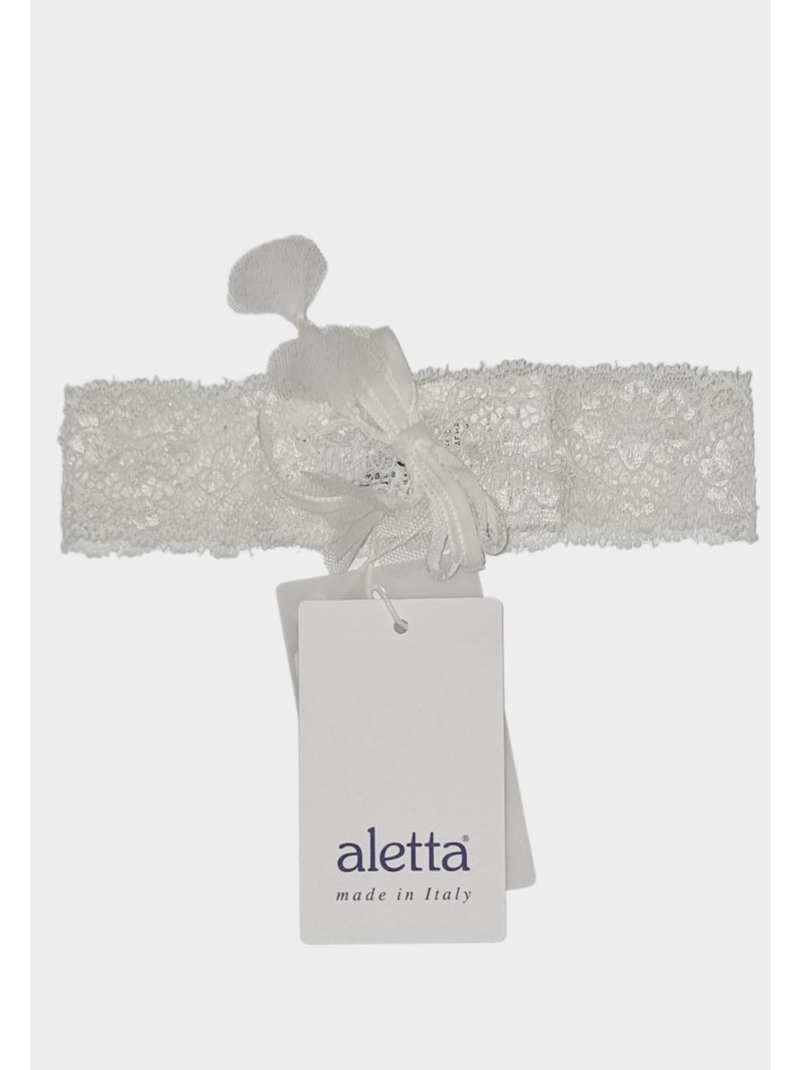 Aletta Abbigliamento Accessori abbigliamento Elegante Fascia Bianco Bimba Poliammide