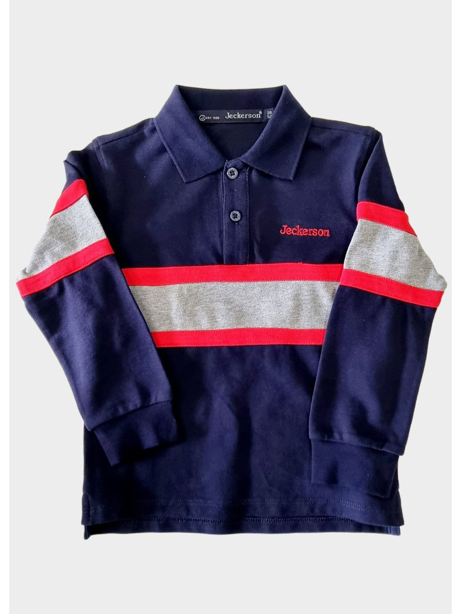 Jeckerson Abbigliamento T-Shirt e Polo Casual Polo Blu Bambini e ragazzi Cotone