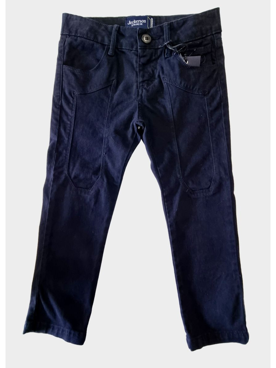 Jeckerson Abbigliamento Pantaloni Casual Pantaloni Blu Bambini e ragazzi Cotone