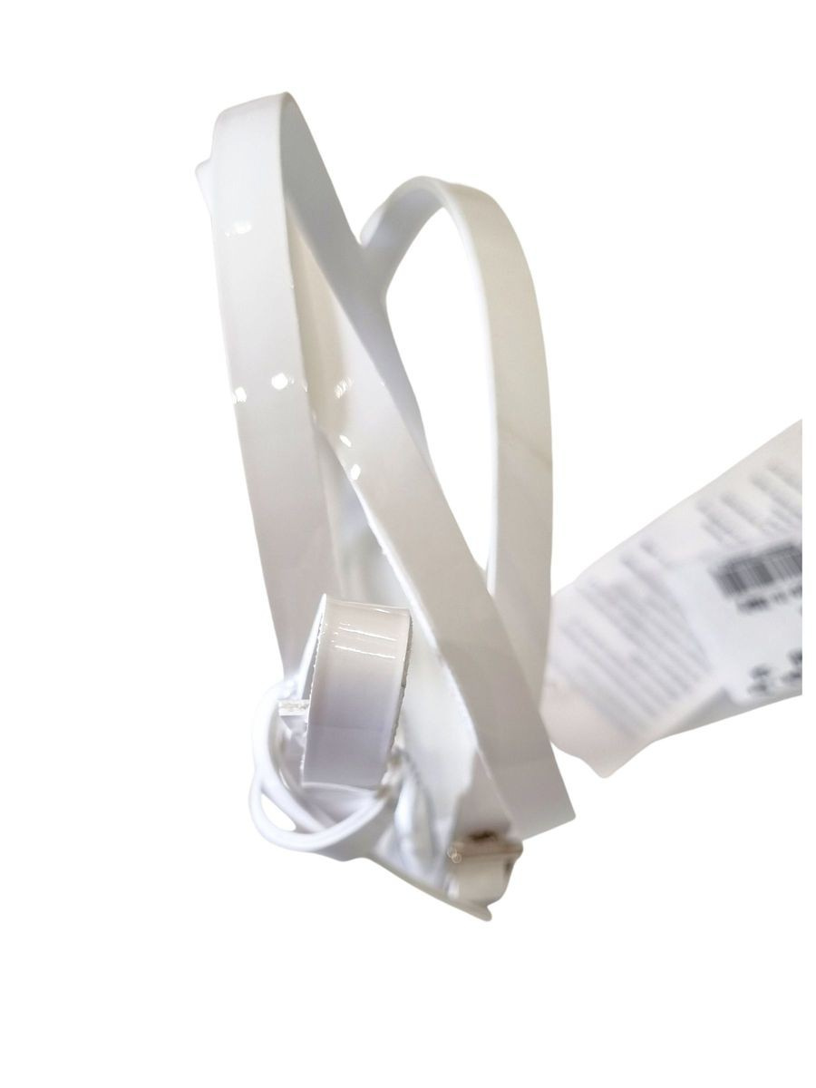 Aletta Abbigliamento Accessori abbigliamento Elegante Cintura Bianco Bambine e ragazze Ecopelle