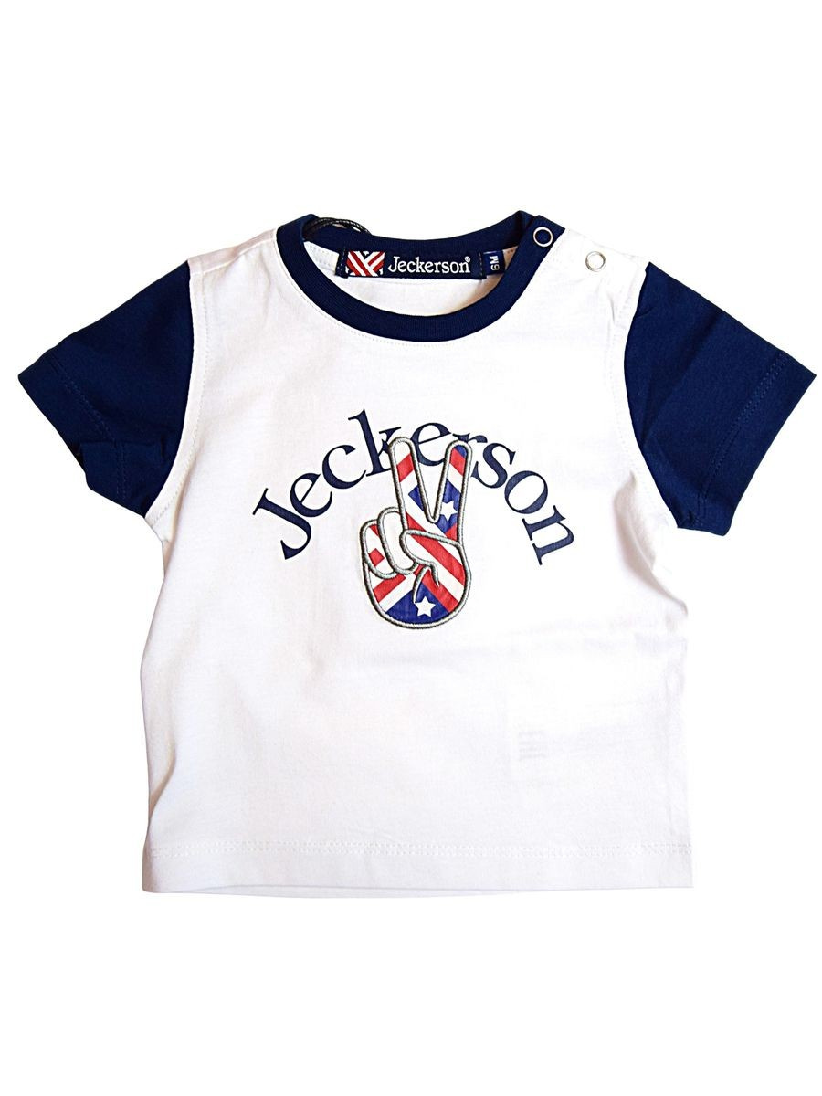 Jeckerson Abbigliamento T-Shirt e Polo Casual T-shirt Multicolore Bimbo Cotone