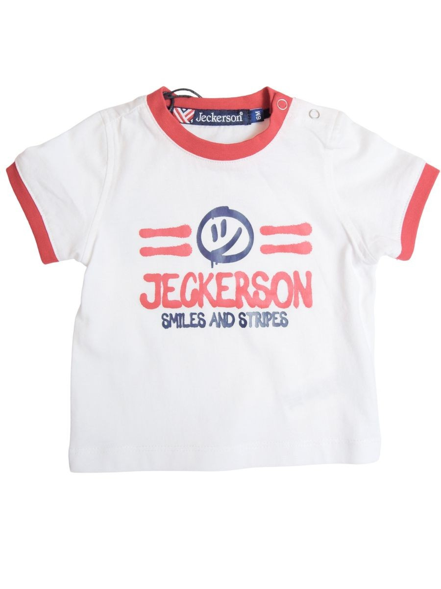 Jeckerson Abbigliamento T-Shirt e Polo Casual T-shirt Multicolore Bimbo Cotone