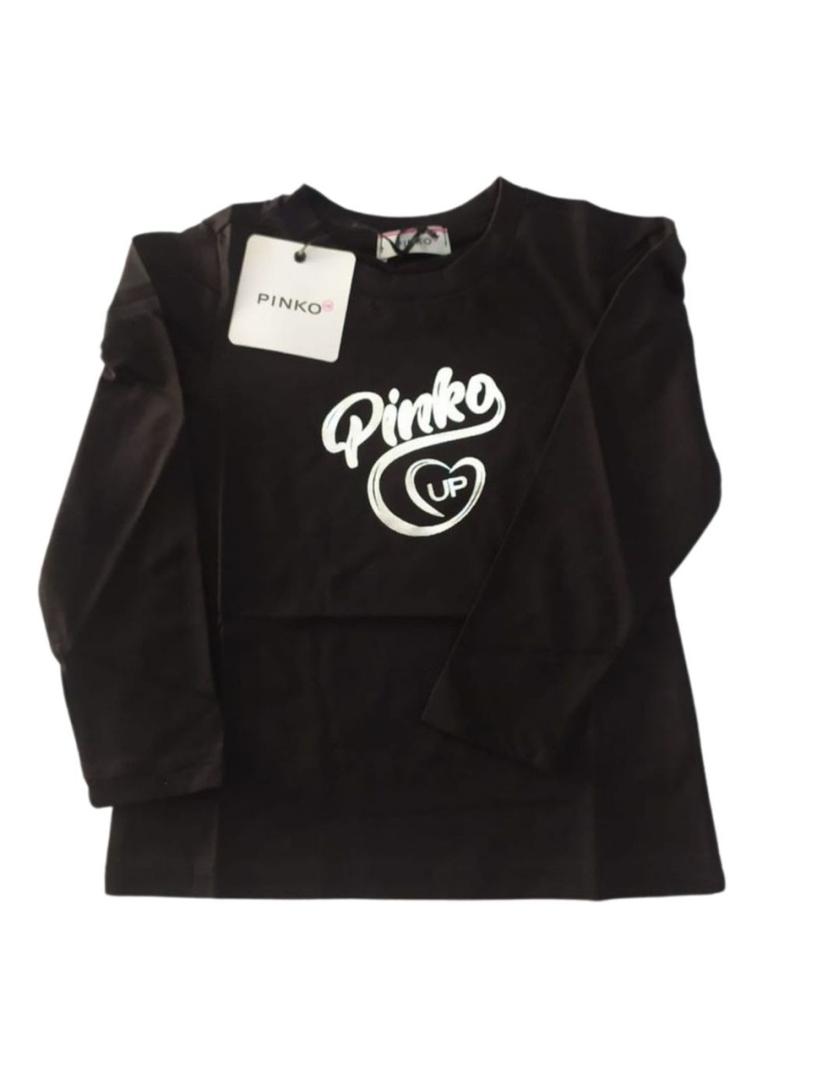 Pinko Abbigliamento T-Shirt e Polo Casual T-shirt Nero Bimba Cotone