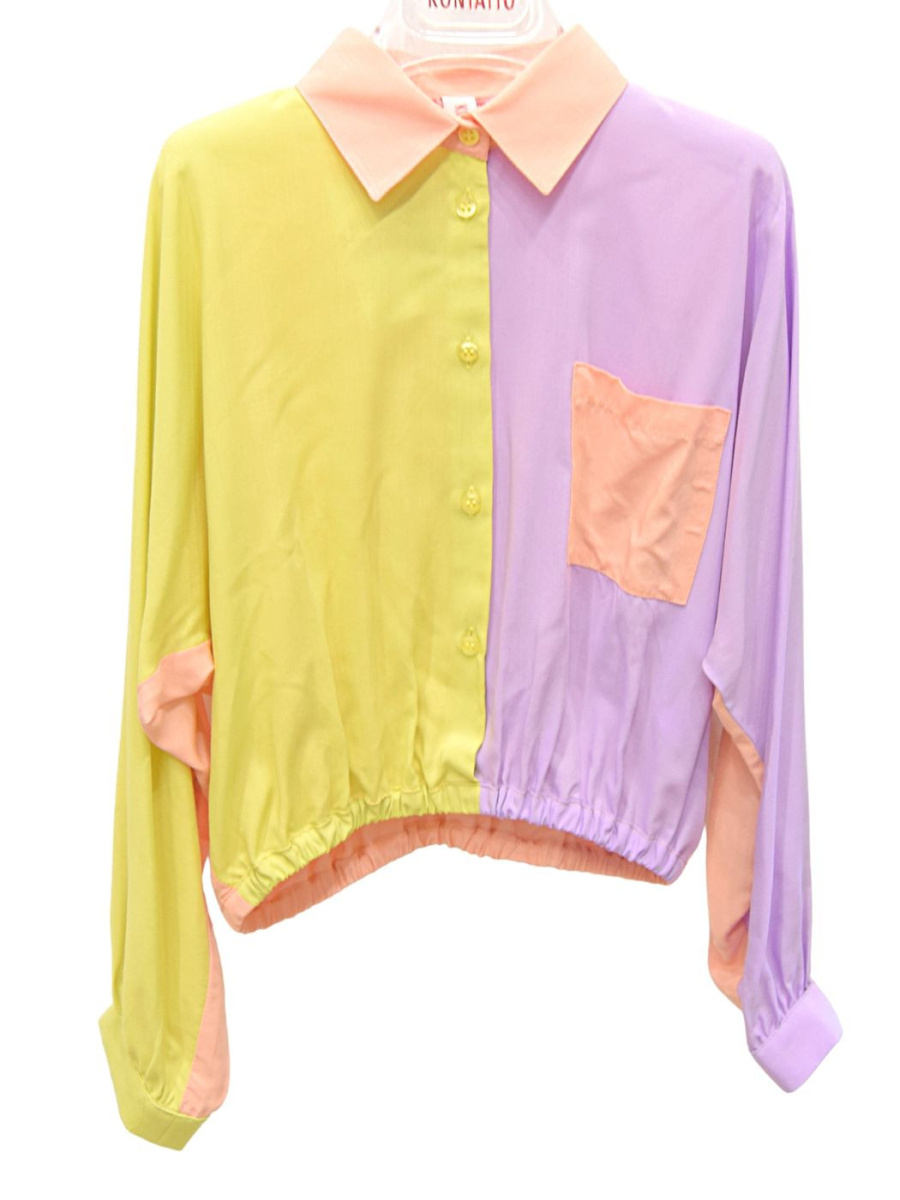 Kontatto Abbigliamento Camicie Casual Camicia Multicolore Bambine e ragazze Viscosa