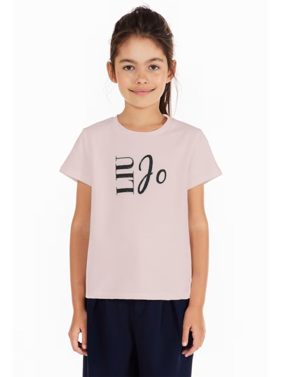 Liu jo Abbigliamento Maglieria Casual T-shirt Rosa Bambine e ragazze Cotone